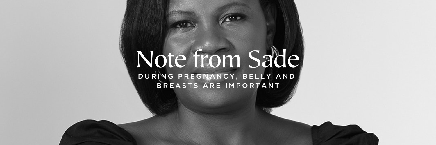 Sade Co-founder Note - Pregnancy